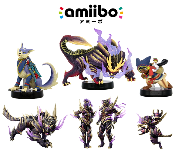 時間指定不可】 amiibo モンハンライズ マガイマガド＆オトモガルク