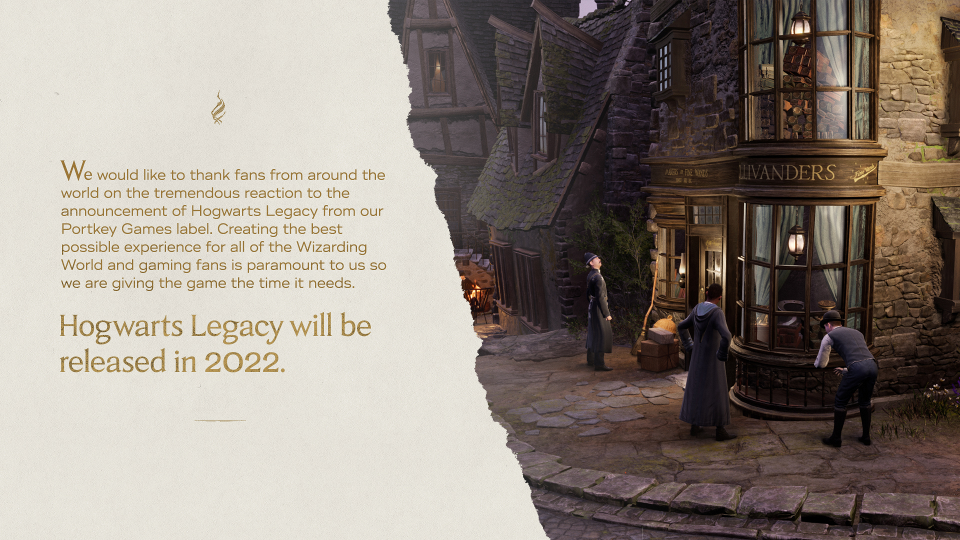 ハリーポッター の世界を舞台にしたps5用 Hogwarts Legacy 発売延期が決定 Game Watch