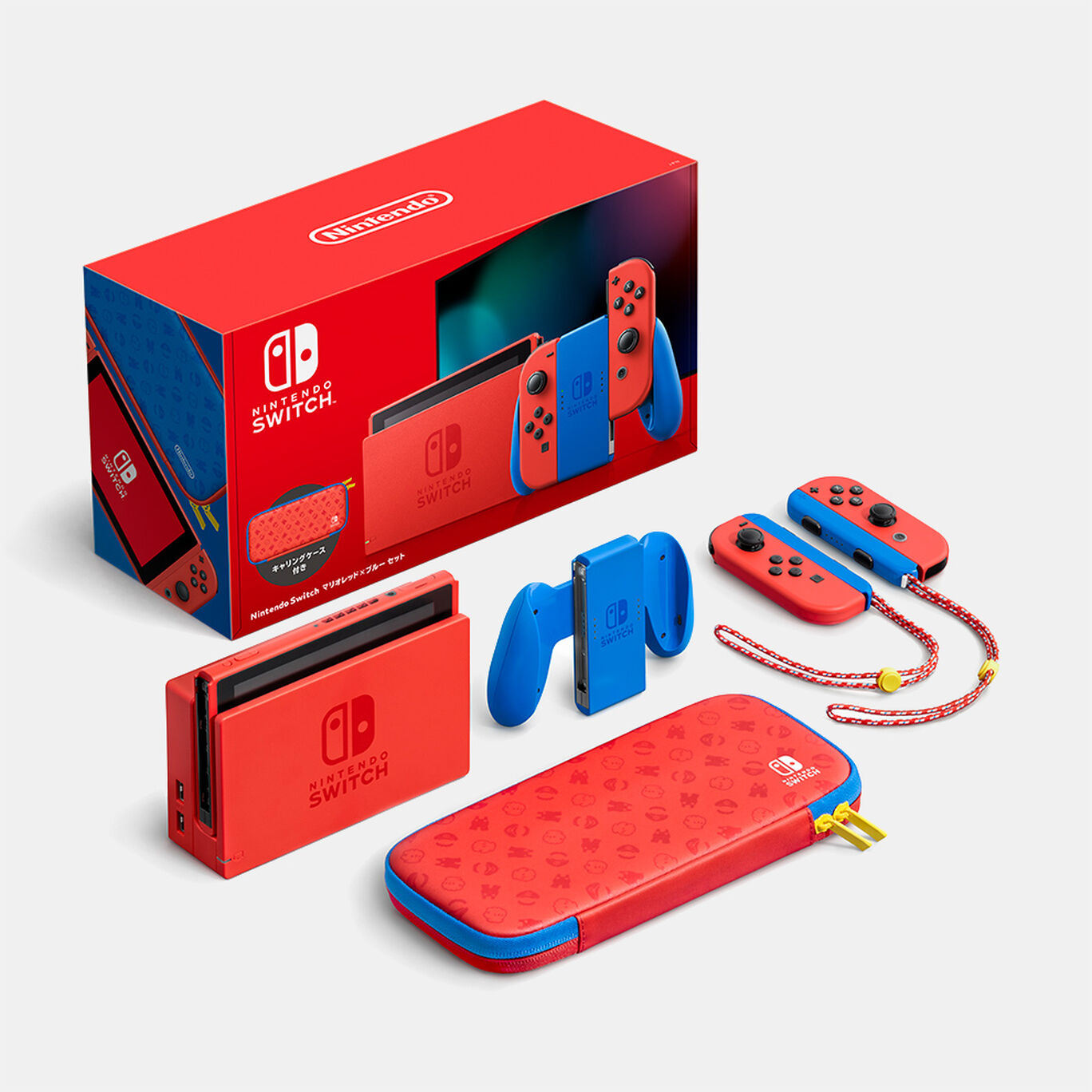 古本市場、「Nintendo Switch マリオレッド×ブルー セット」の抽選応募