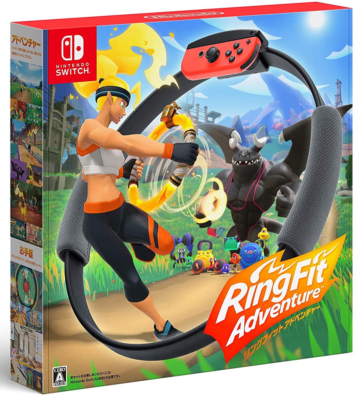 リングフィット アドベンチャー」、Amazonにて3月10日入荷分の販売が