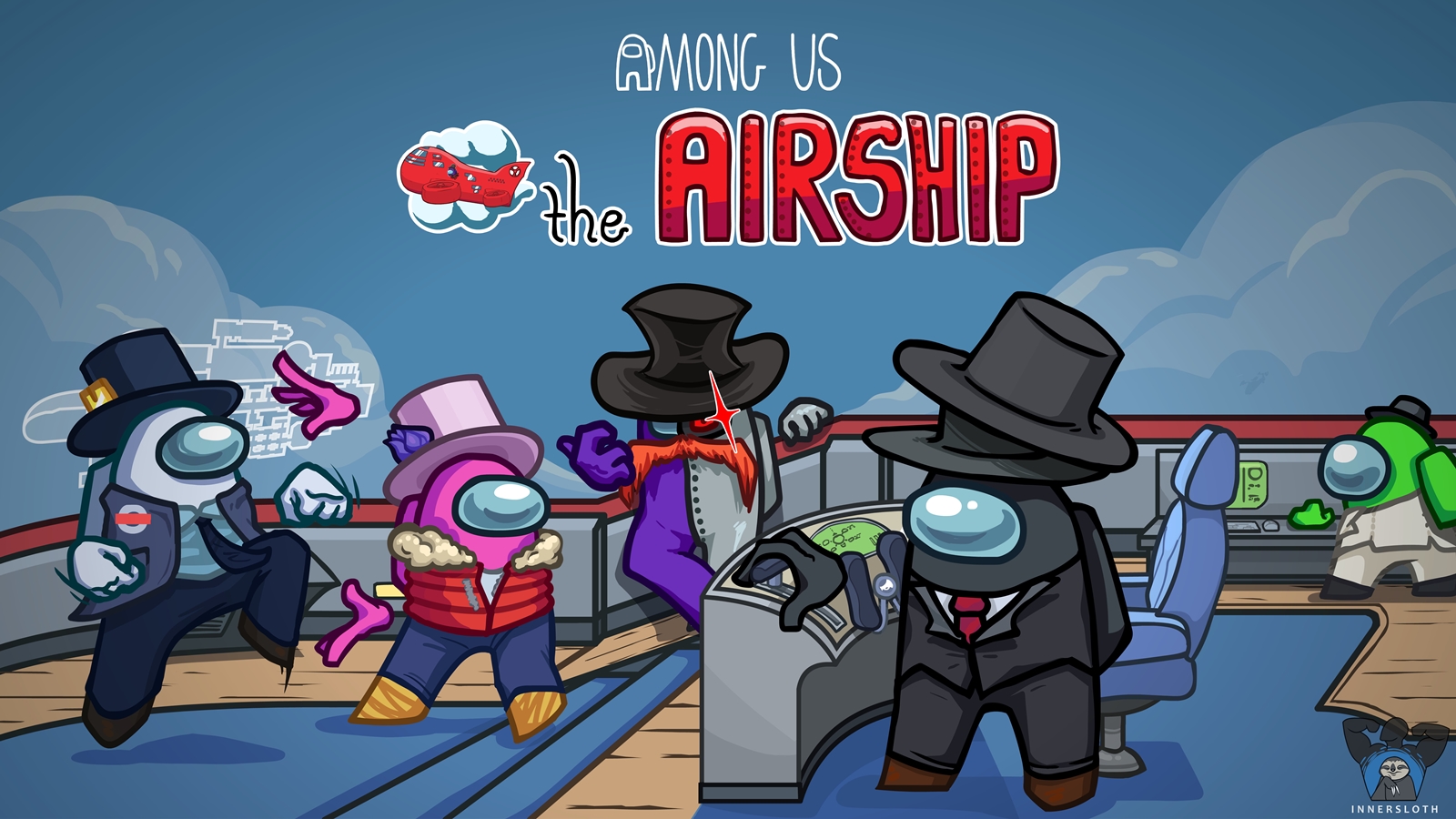 Among Us 新マップ The Airship を実装する大型アップデートが配信開始 Game Watch