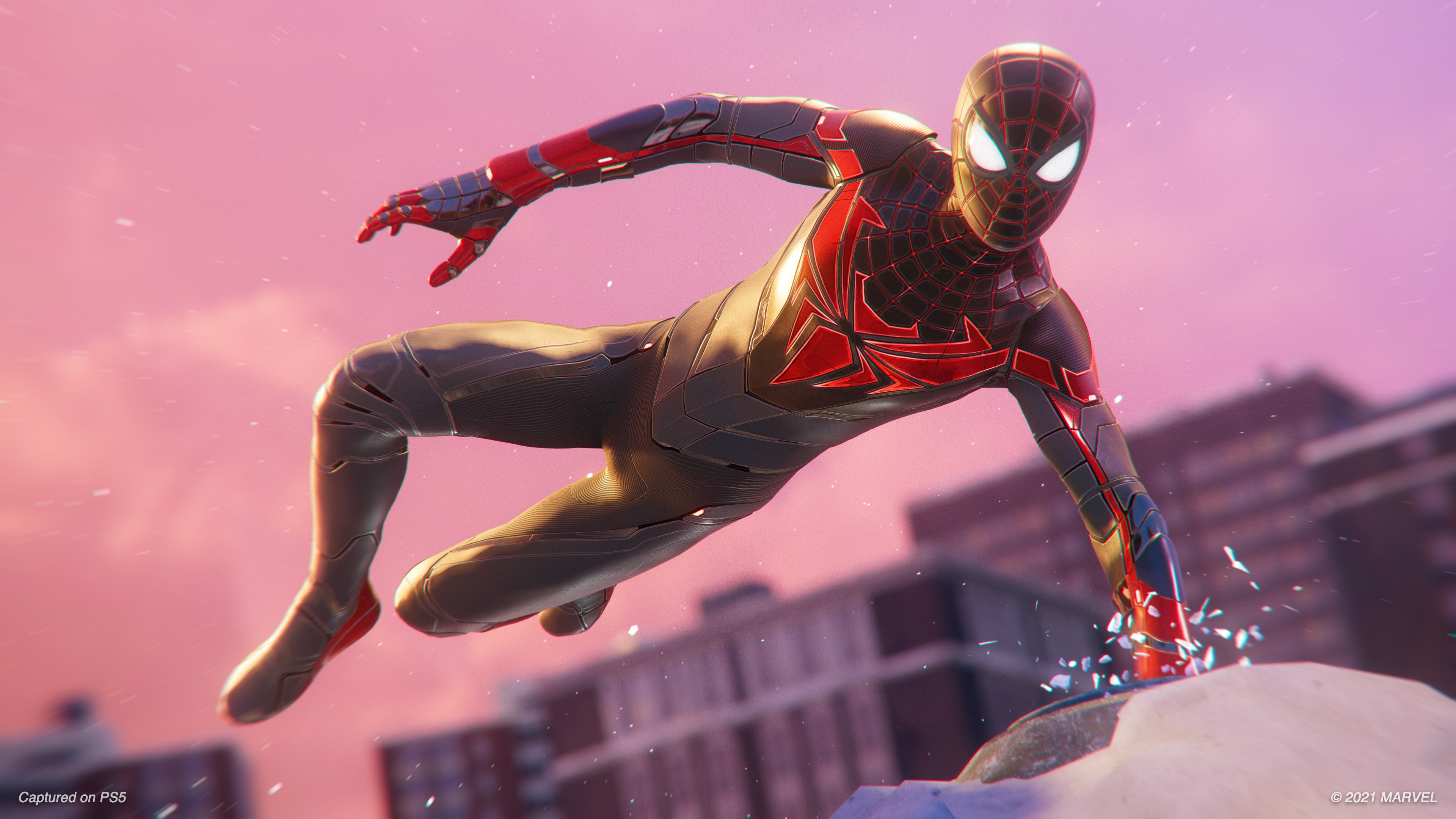 Marvel S Spider Man Miles Morales に新スーツ実装などを含むアップデートが配信 Game Watch