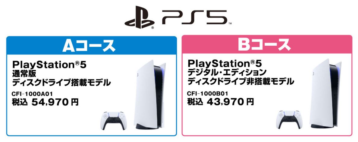 エディオンネットショップ、PS5の抽選受付を本日4月11日まで実施中 - GAME Watch