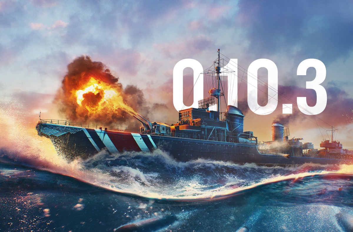 Pc版 World Of Warships 最新アップデート0 10 3の配信を開始 Game Watch