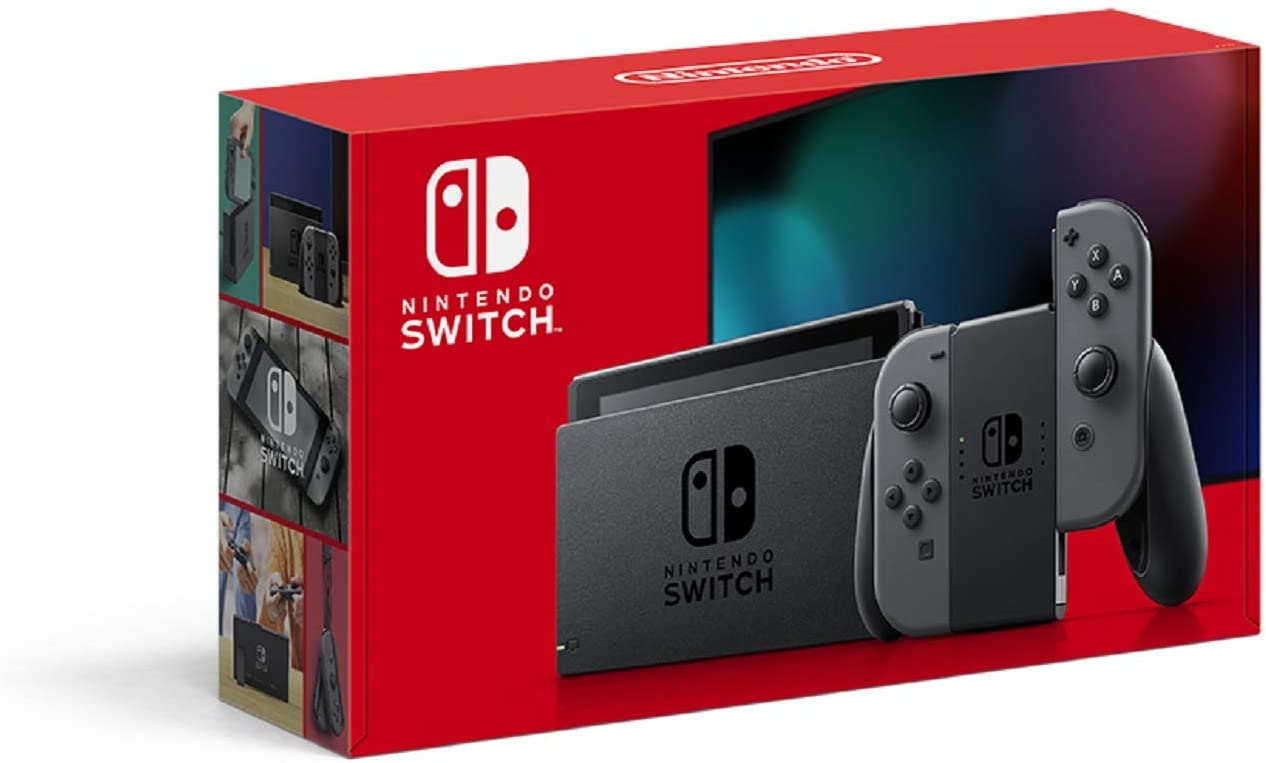 によって】 Nintendo Switch - 送料無料 Nintendo Switch グレー 本体
