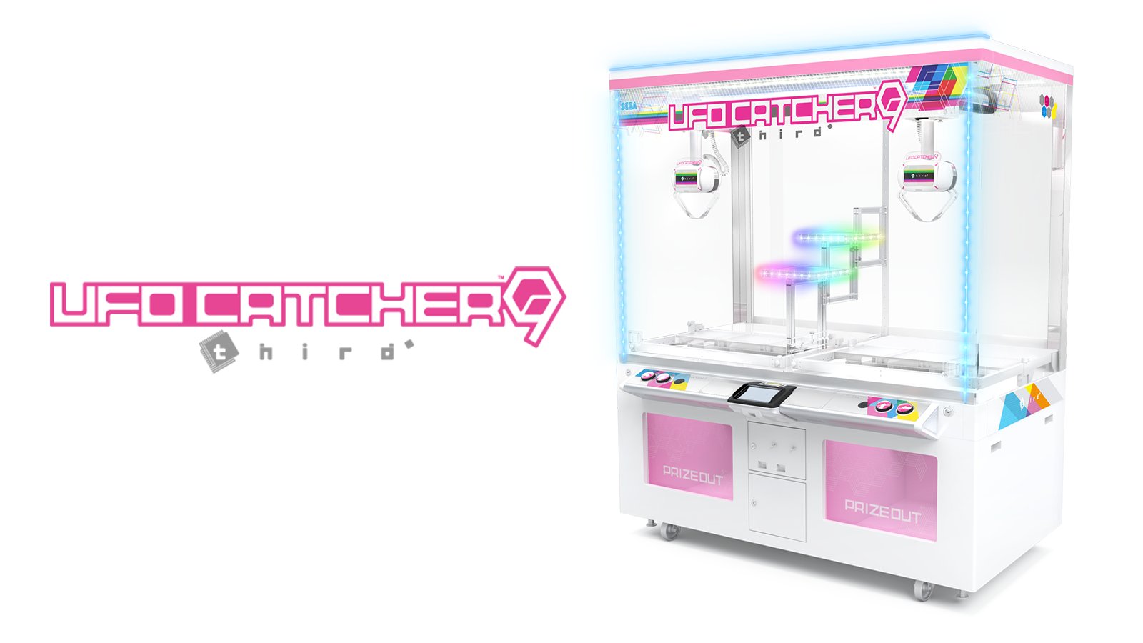 セガの Ufoキャッチャー シリーズ最新作 Ufo Catcher 9 Third 本日より稼働開始 Game Watch