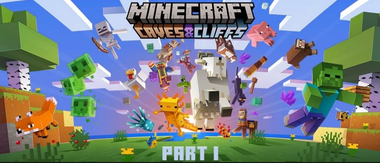 Minecraft」につぶらな瞳のヤギ登場！ 大型アップデート「CAVES ...