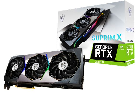 MSI、NVIDIA GeForce RTX 3080Tiを搭載したハイエンドモデルのビデオ