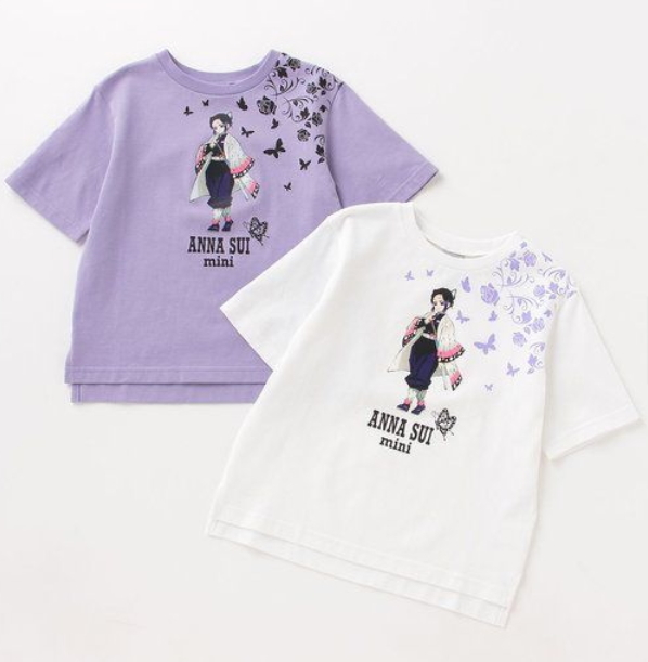 鬼滅の刃」×「ANNA SUI」コラボTシャツが再販。バンコレ！にて予約受付