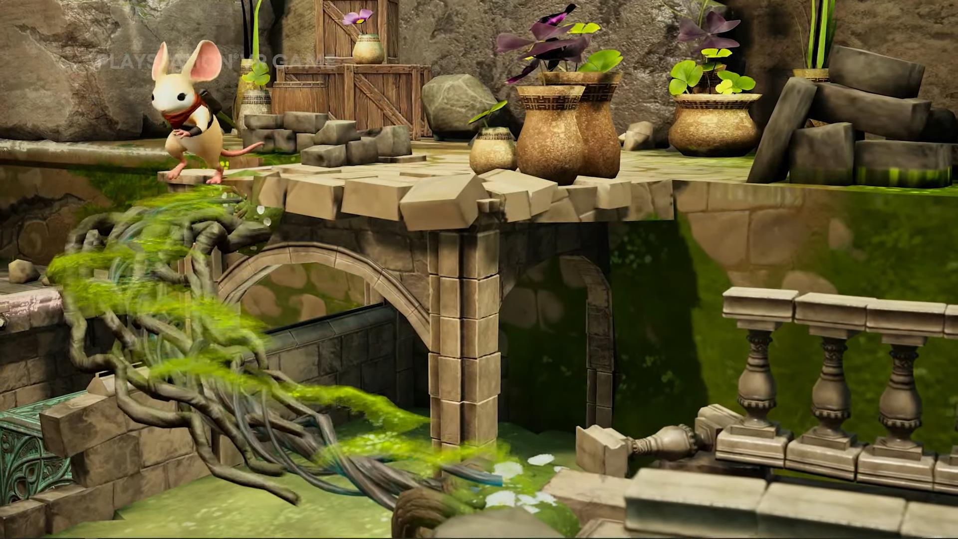 ネズミの主人公「クィル」の冒険再び！「MOSS BOOK II」、PlayStation VR向けに開発中 GAME Watch