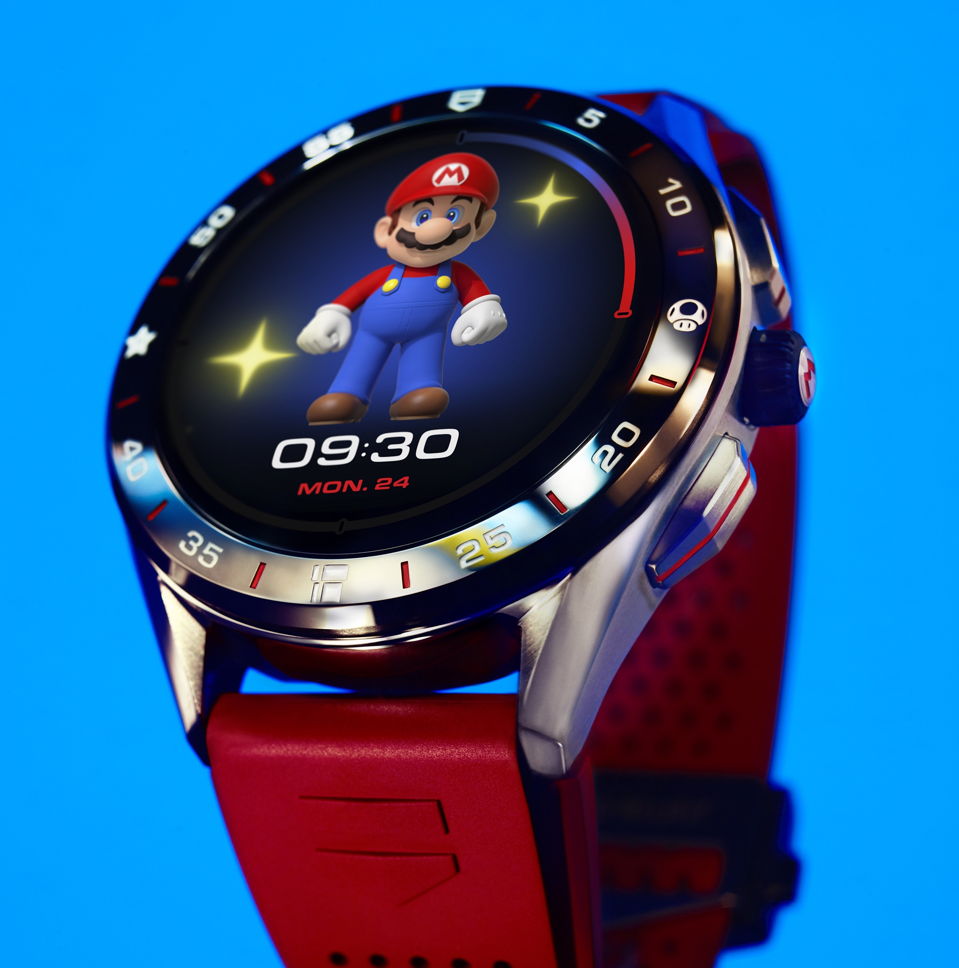 スーパーマリオ コラボのスマートウォッチがタグ ホイヤーから発売決定 Game Watch