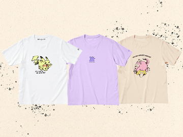 ポケモンをテーマにして描かれたアートtシャツ Pokemon がポケモンセンターに9月11日登場 Game Watch