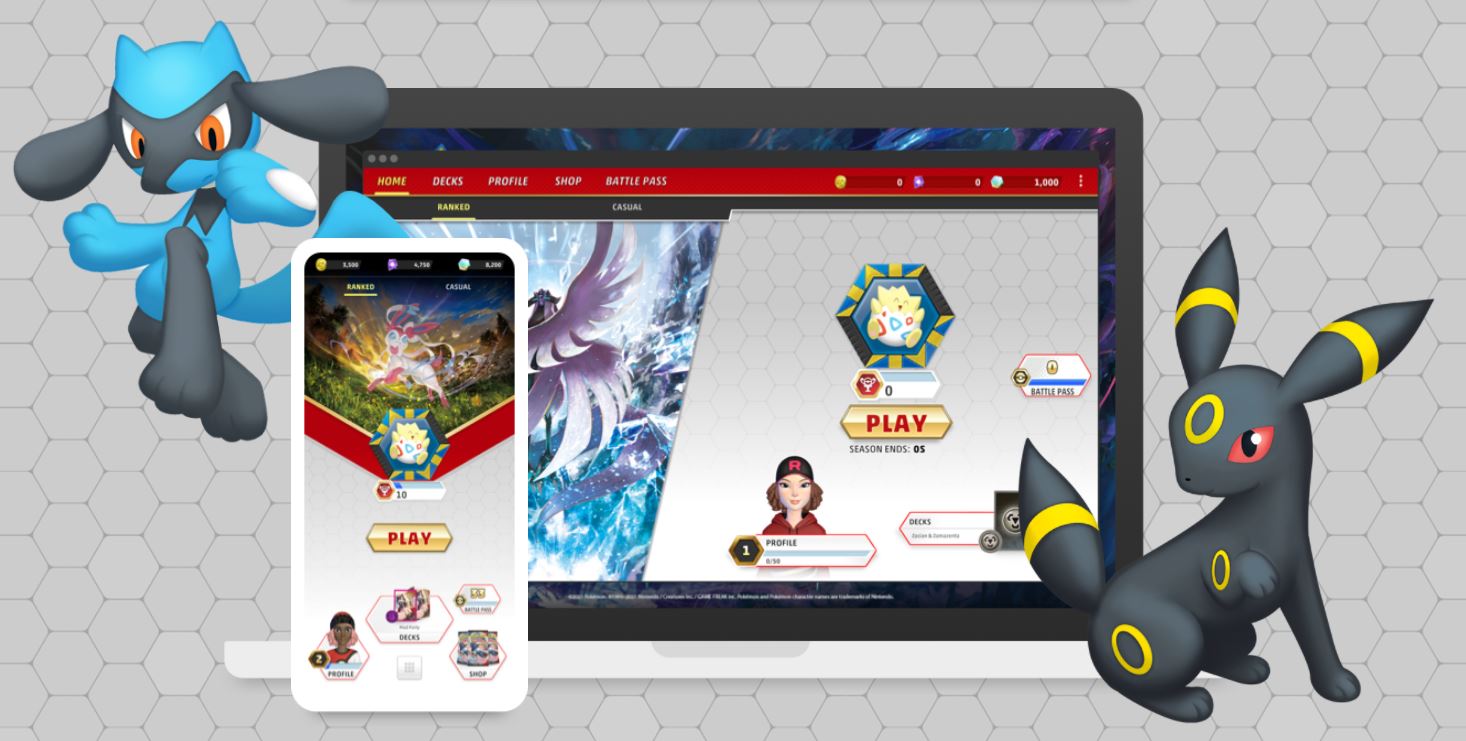 スマホやPCでポケカの対戦ができる「Pokémon Trading Card Game Live