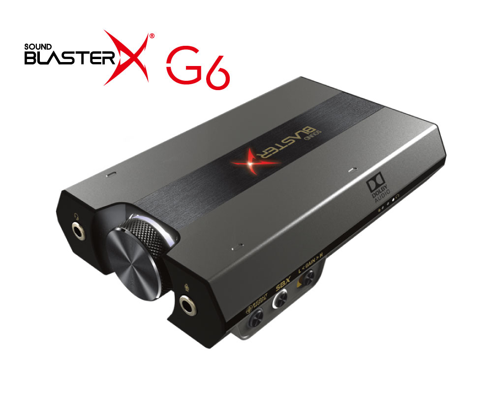 クリエイティブのサウンドカード Usb Dacが明日から値上げ Sound Blasterx G6 は新価格2万円台に Game Watch