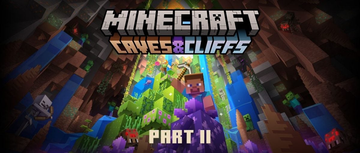 Minecraft Caves Cliffs 洞窟と崖 第2弾アップデートを配信開始 Game Watch