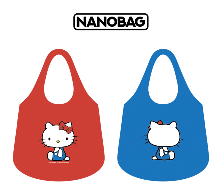 ハローキティやマイメロディが、丈夫なエコバッグ「NANOBAG