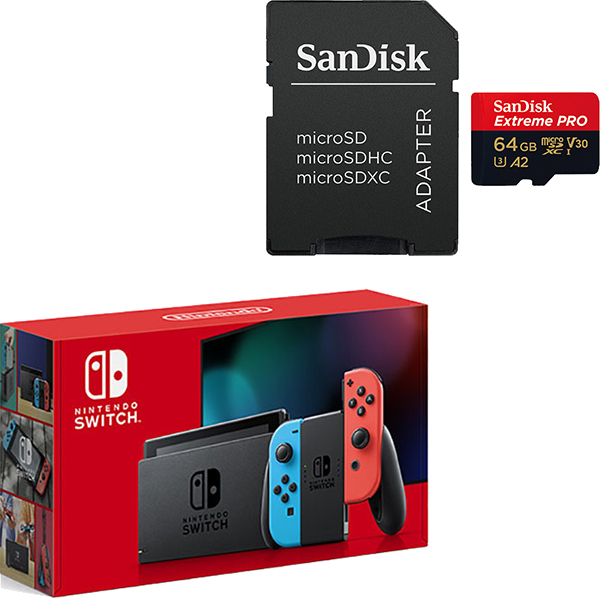 極美品】週末値下げ Switch本体有機EL microSD、ソフト付-