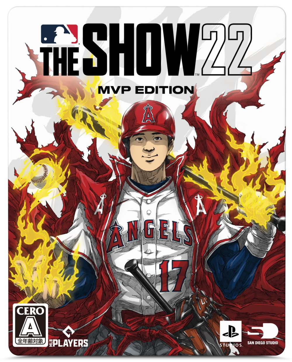 大谷選手が“MANGA”スタイルの侍に！ 「MLB The Show 22」限定版の