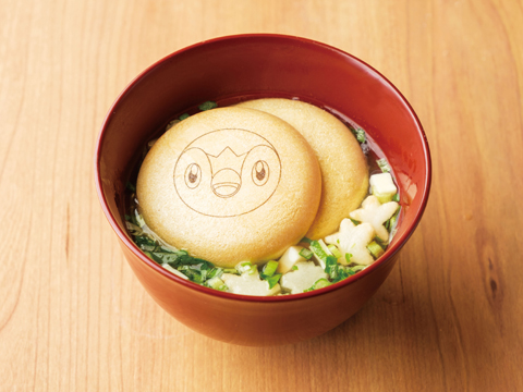 ポケモンのポッチャマがプリントされた加賀麩のお味噌汁 ポッチャマ椀 が2月5日発売 Game Watch