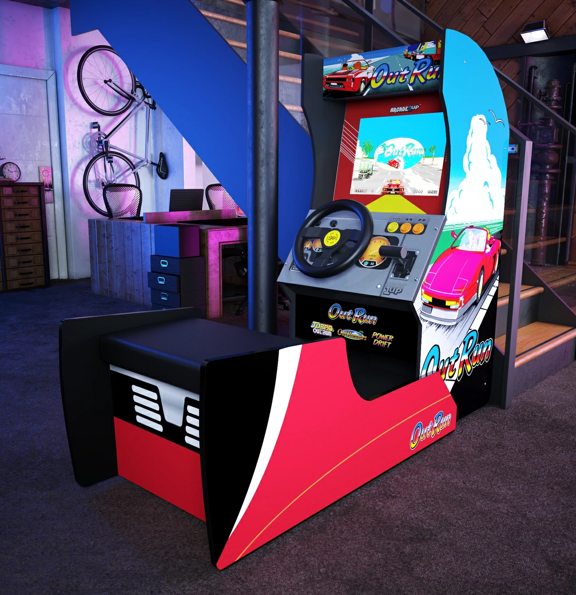 家庭用筐体「ARCADE1UP OutRun」が再販決定！ 2月18日より順次出荷開始