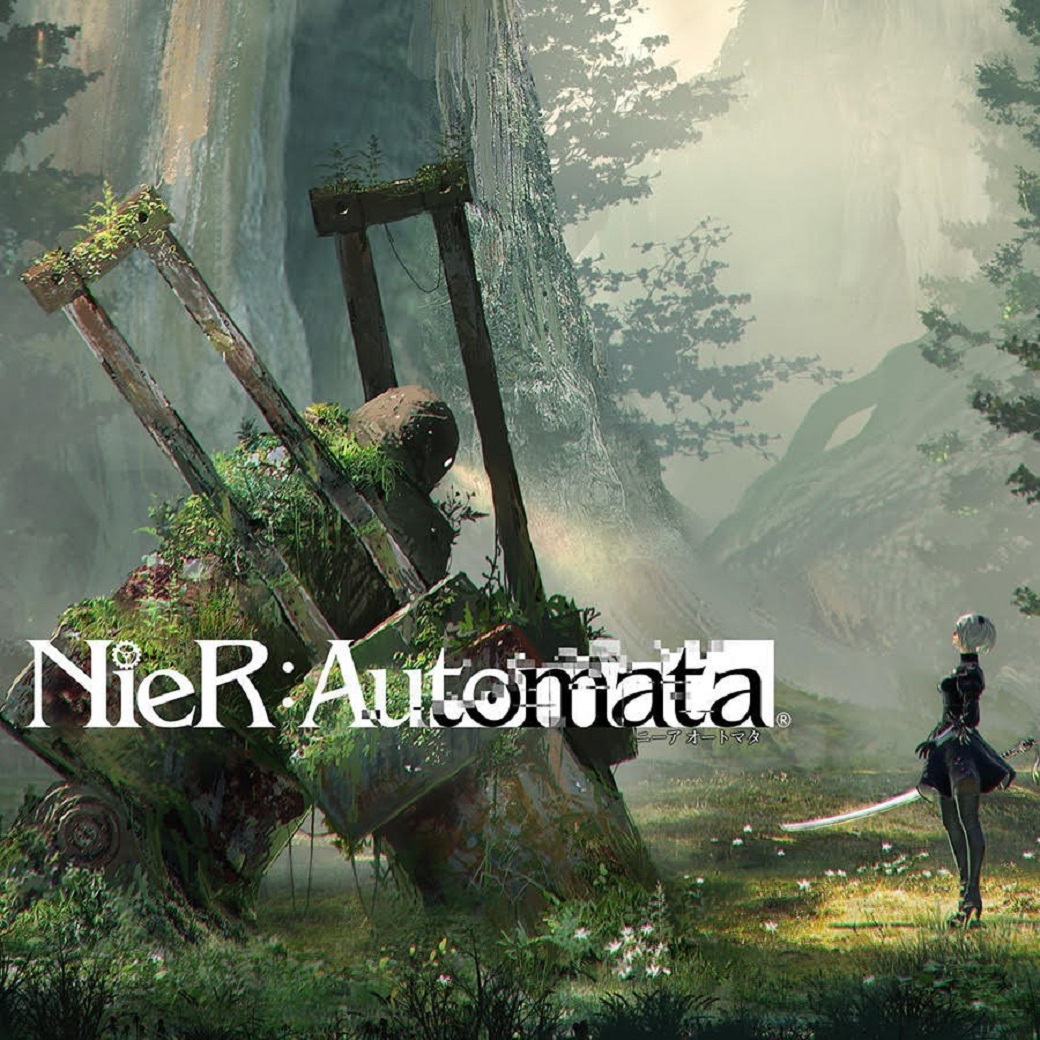 ニーアオートマタ】額装付き高精彩アート『NieR Art「二人ノ過去ト 