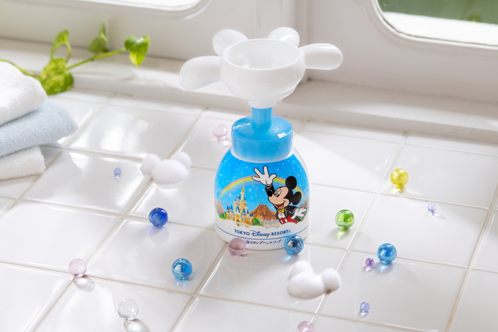 泡がミッキーのシルエットに ミッキーシェイプの泡で出るハンドソープ がtdrにて本日発売 Game Watch