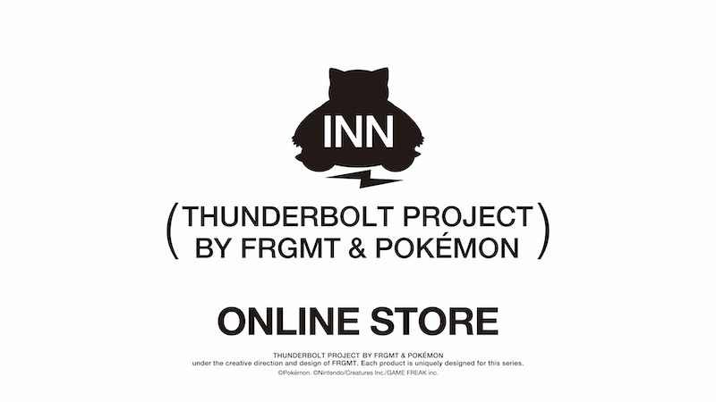 ポケモンと藤原ヒロシ氏によるコラボ！ 「THUNDERBOLT PROJECT」の