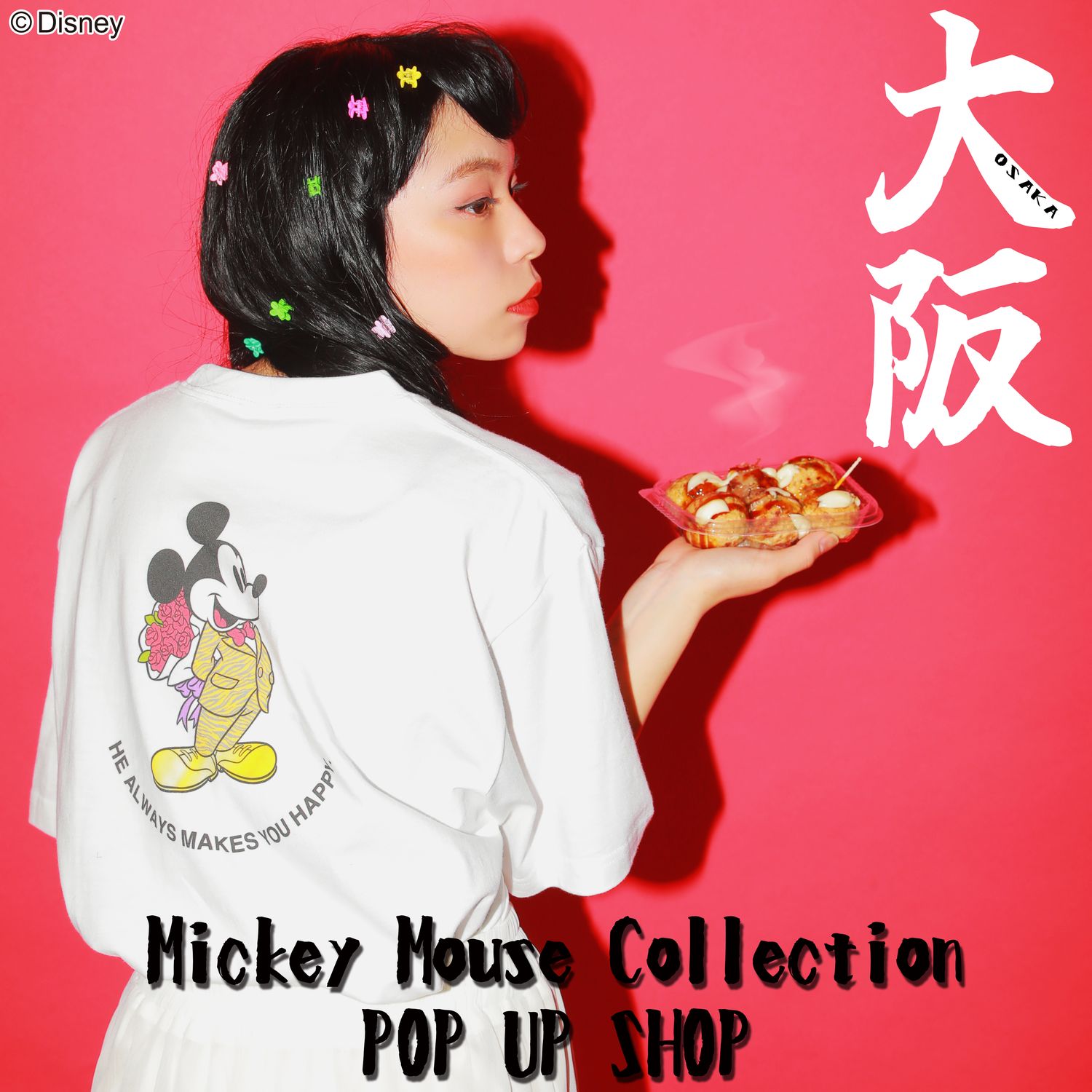 ミッキーマウスデザイングッズが大阪・心斎橋PARCOに集結！ 「Mickey