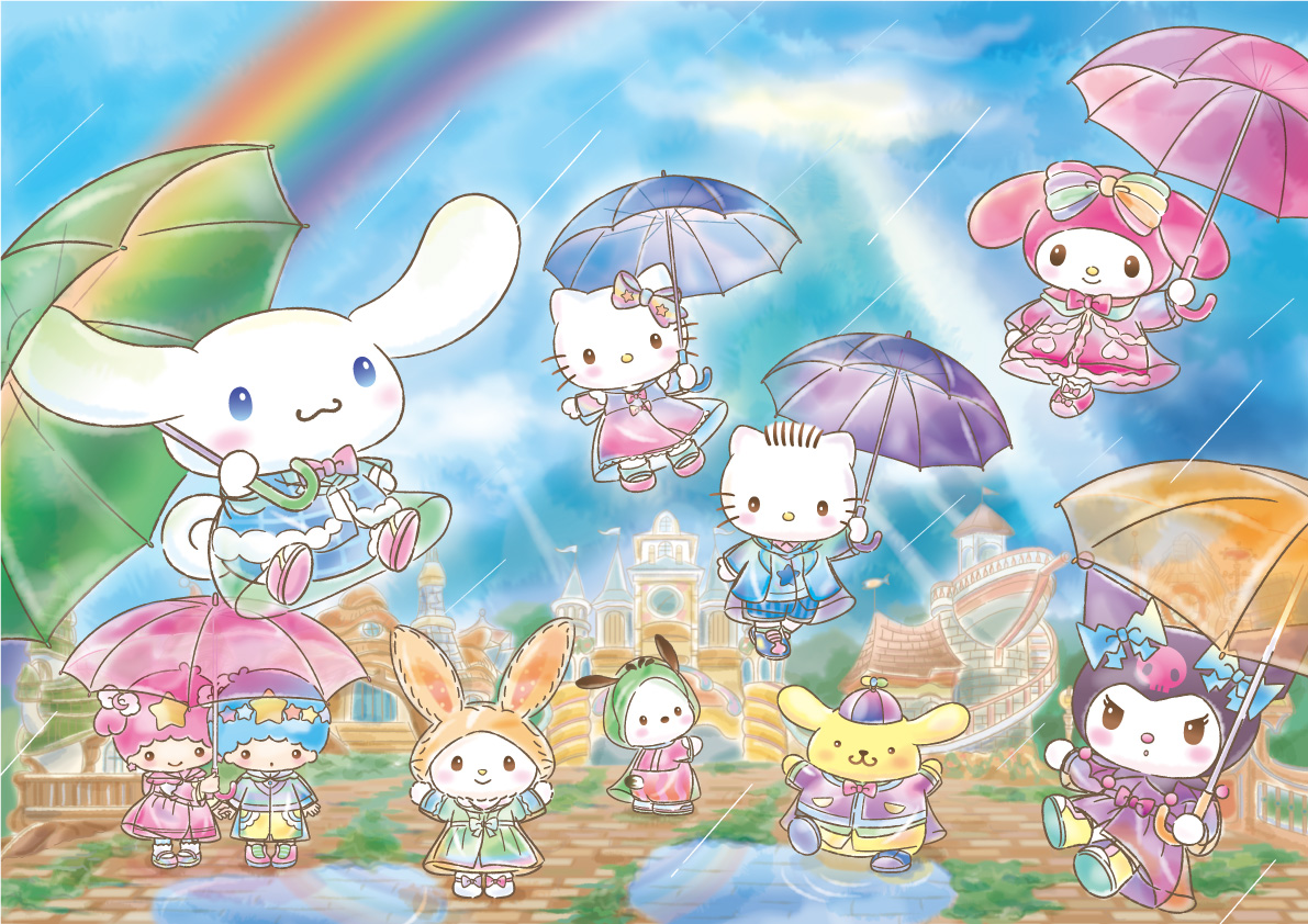サンリオピューロランド新作パレード Rainbow Drops 雨と仲間のものがたり 上演決定 Game Watch