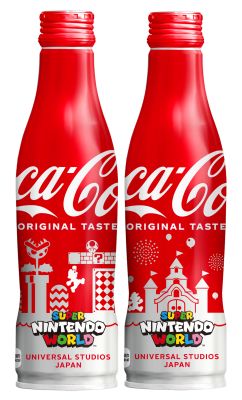 スーパー・ニンテンドー・ワールド」開業1周年記念「コカ・コーラ