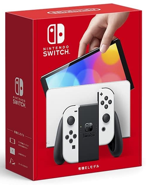 Amazonにて、「Nintendo Switch（有機ELモデル）」のホワイトが 