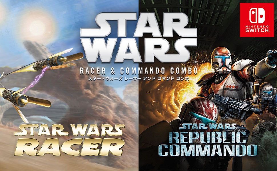 Amazonにて、Switch「スター・ウォーズ レーサー アンド コマンド
