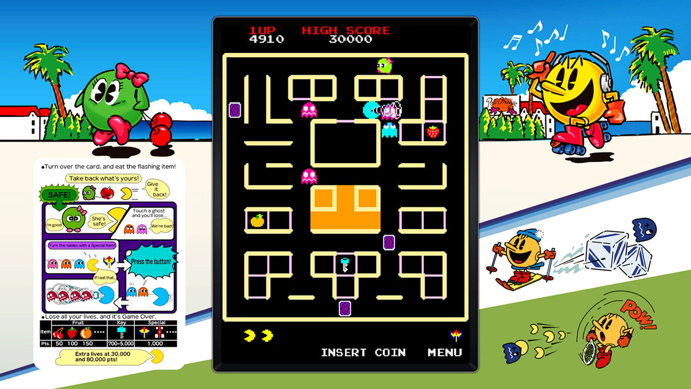 シリーズ14タイトルを収録! 「PAC-MAN MUSEUM+」本日発売 - GAME Watch