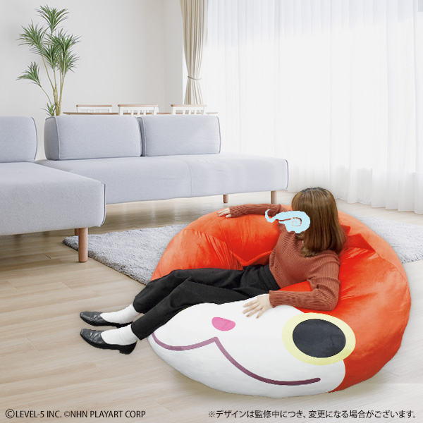 妖怪ウォッチ ぷにぷに　ジバニャン ぷにっと　ぬいぐるみ 妖怪ウォッチ ぷにぷに」より、ジバニャン＆コマさんの約1mサイズ