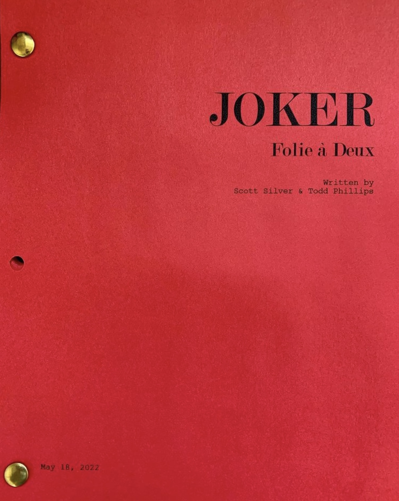 続編が遂に始動か。映画「ジョーカー」の監督が「JOKER: Folie a Deux