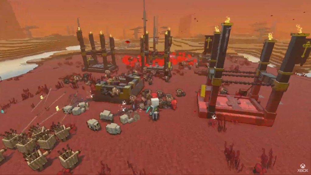 マイクラ世界でrts アクションストラテジー Minecraft Legends 発表 Game Watch