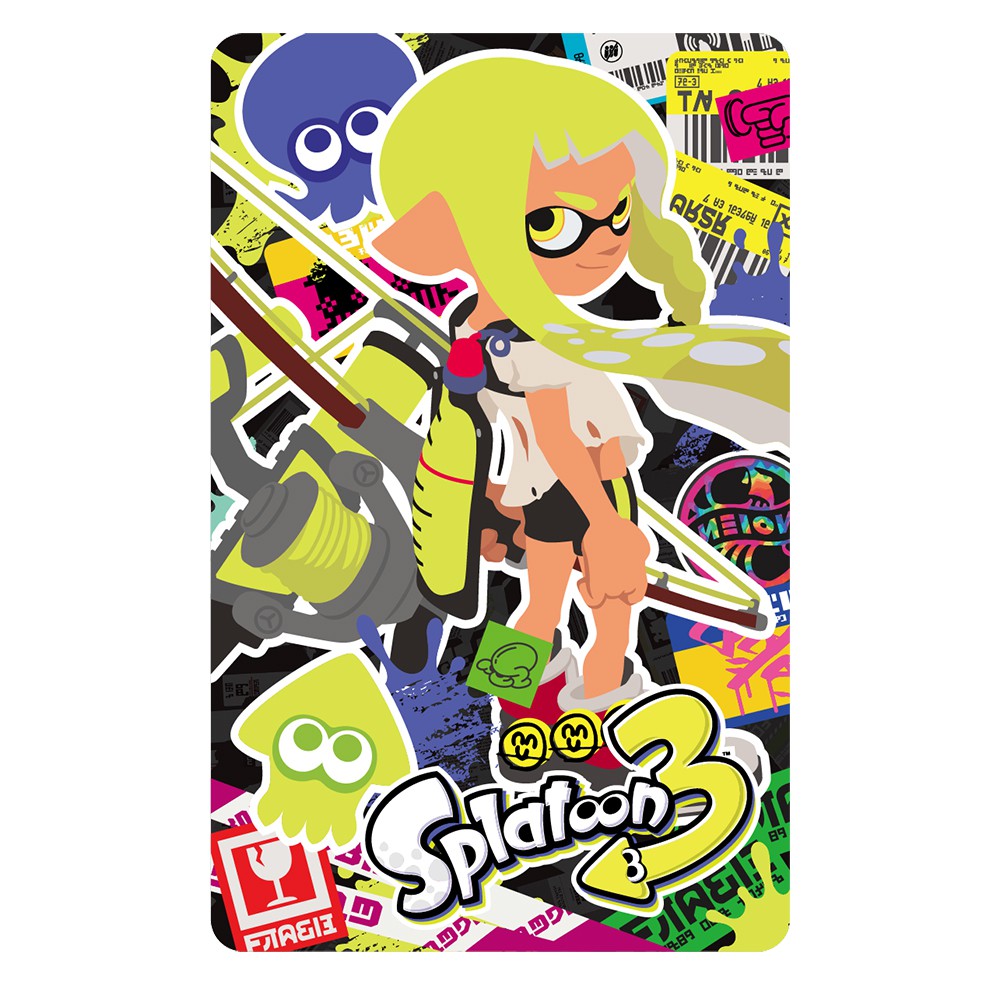 スプラトゥーン3」、ダウンロードカードのデザインを公開 - GAME Watch