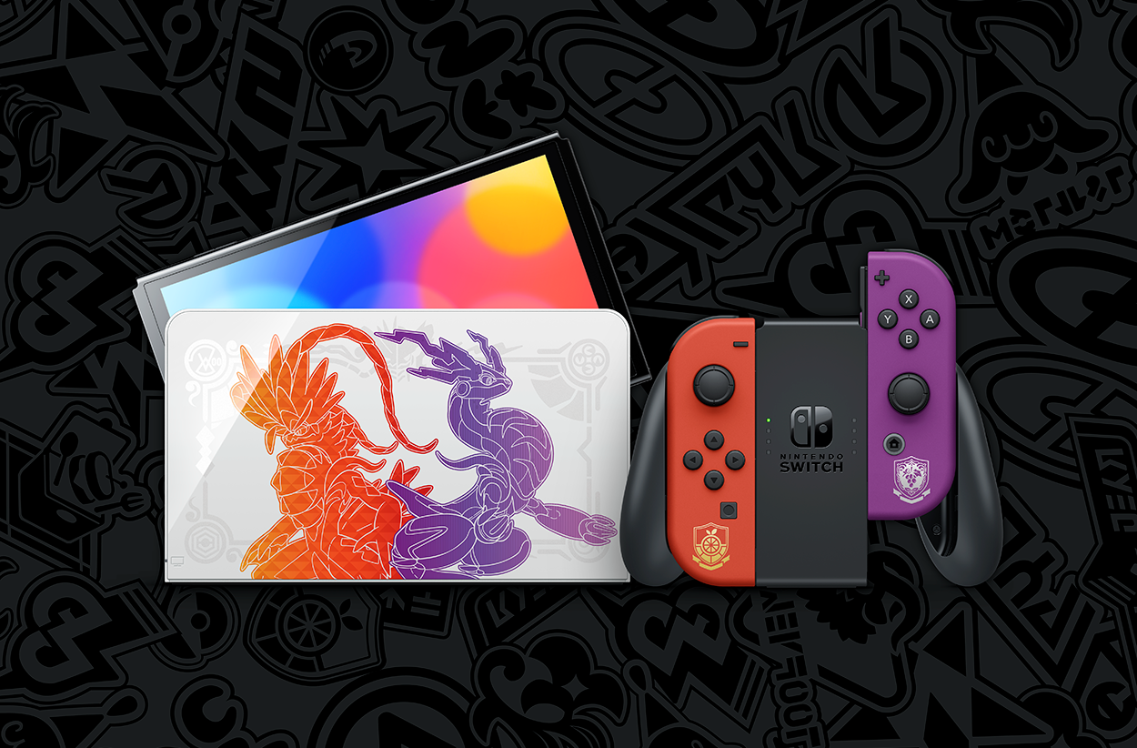 ポケモンSV」デザインのSwitch（有機ELモデル）が発売決定！ - GAME Watch