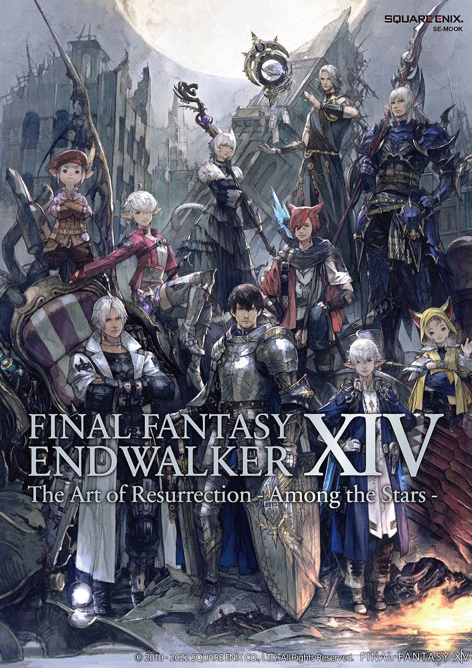 FFXIV: 暁月のフィナーレ」公式アートブック本日発売！ 設定画約800点