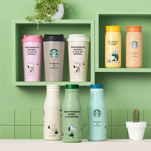 人気ブランド STARBUCKS スターバックス スヌーピー コラボ ステンレス