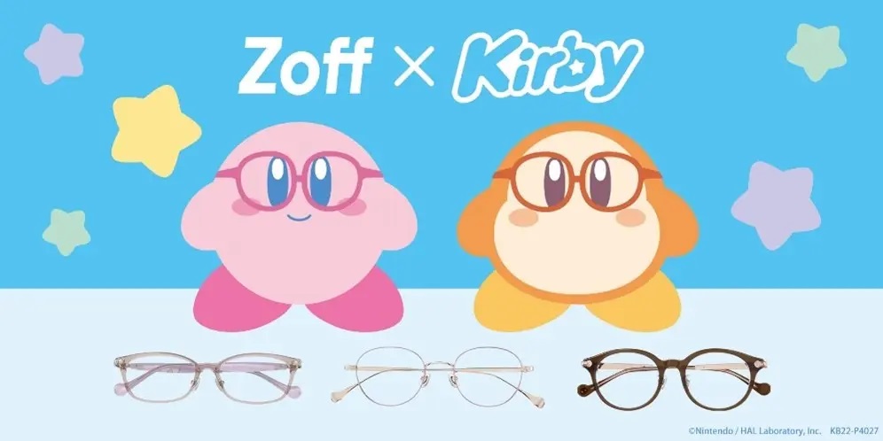 メガネブランドの「Zoff」と「星のカービィ」がコラボ！ オリジナル