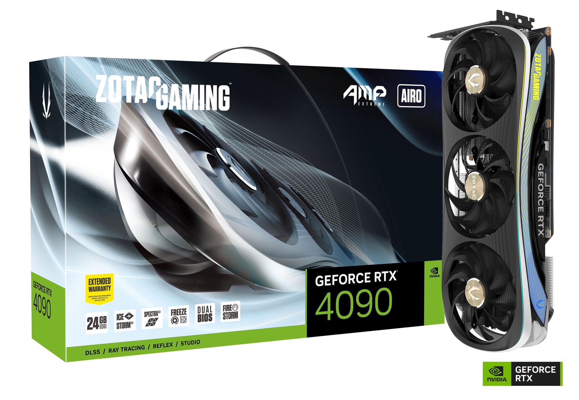 冷却性能＆静音性も向上した「ZOTAC GAMING GeForce RTX 4090 AMP
