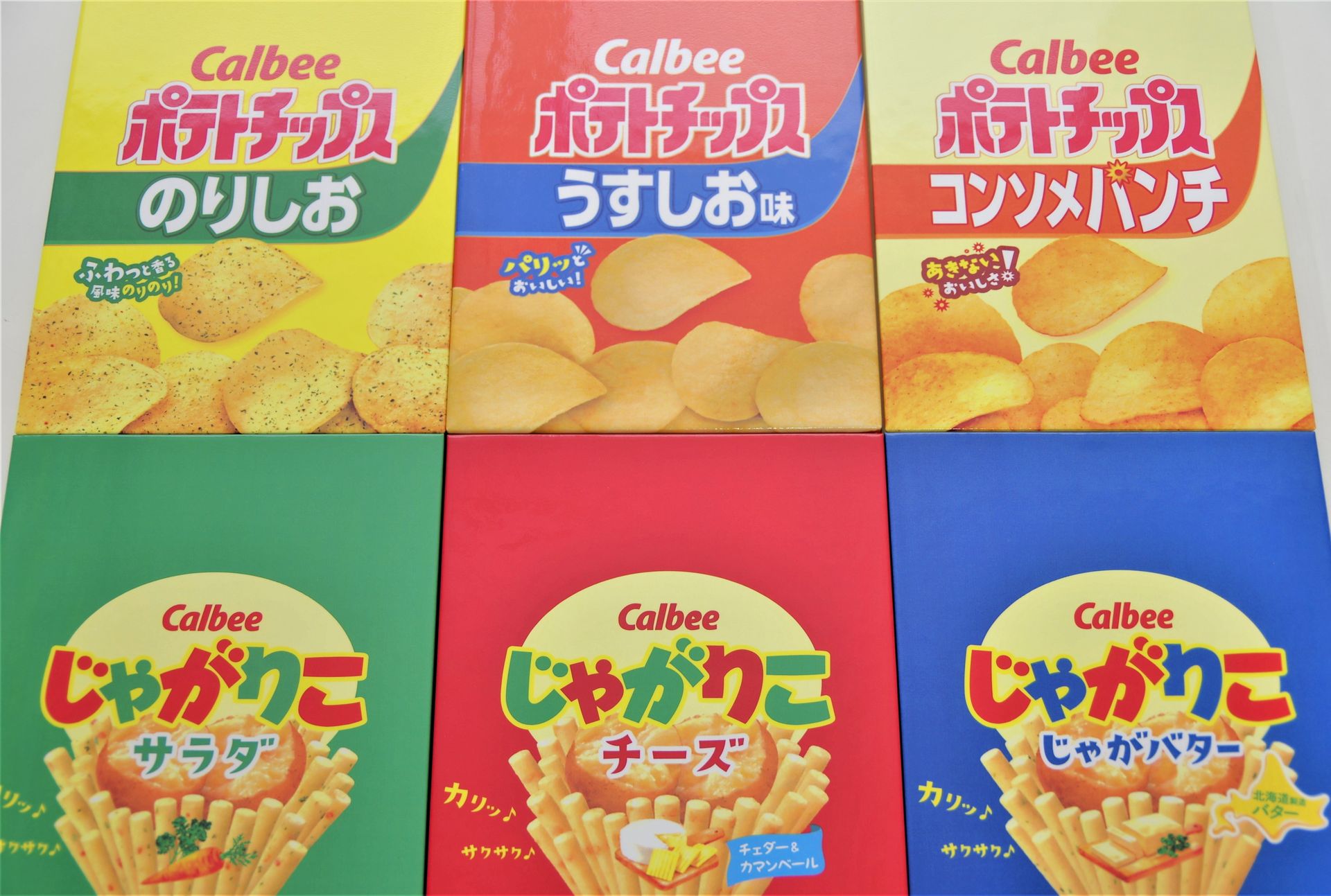 カルビーとのコラボ御朱印帳6種が登場！ ポテトチップス＆じゃがりこのパッケージデザインがそのまま裏表紙に - GAME Watch