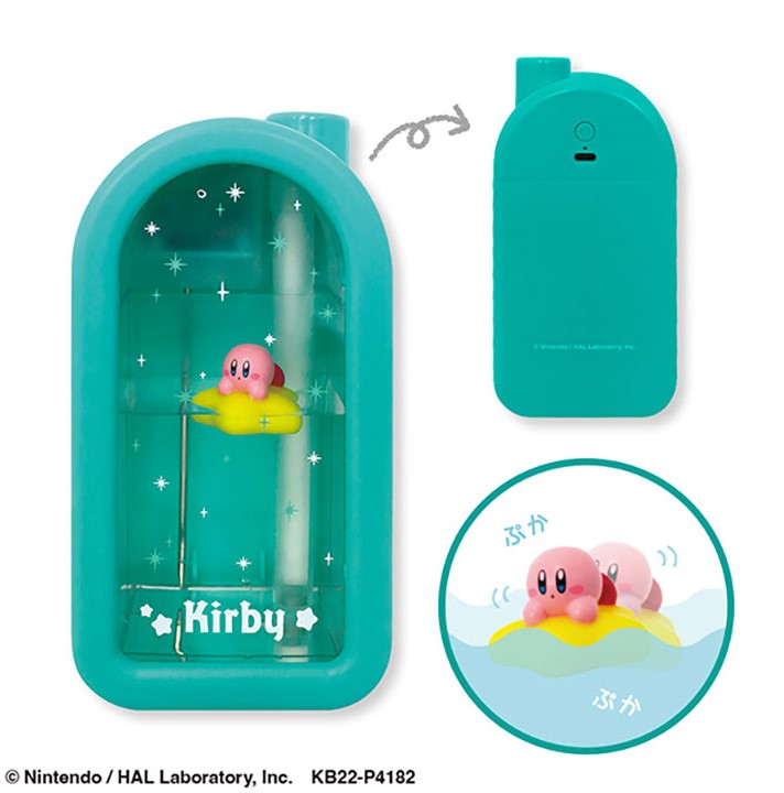 水を入れるとカービィが中でぷかぷか浮かぶ加湿器がプライズ景品で登場 10月26日より順次展開 Game Watch