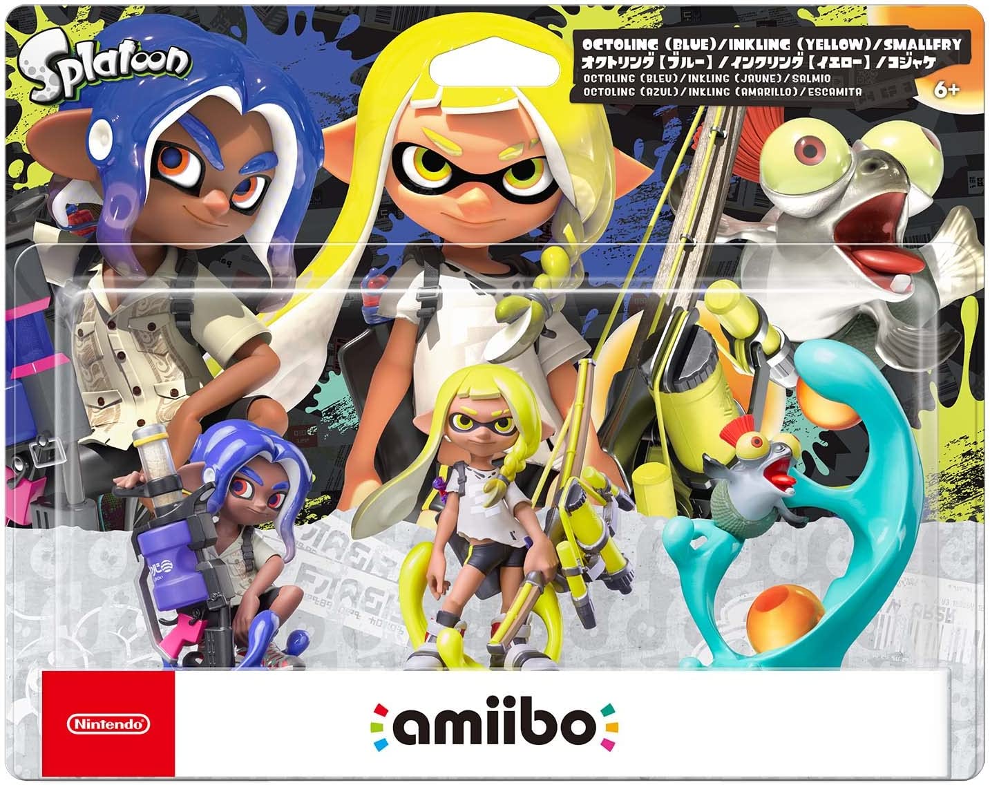 スプラトゥーンamiibo 3点セット スプラトゥーン3 - ゲームキャラクター