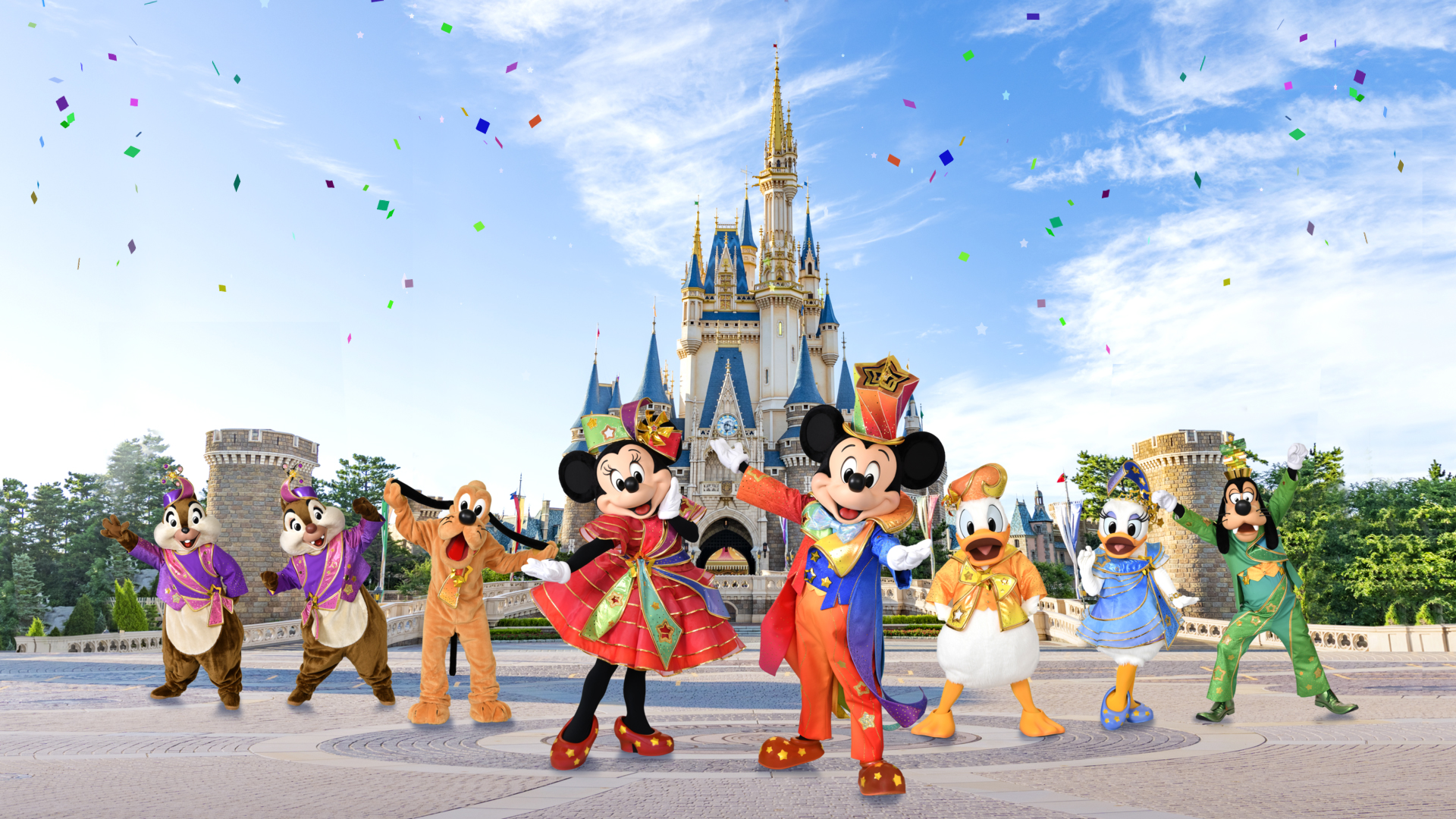 東京ディズニーリゾート40周年“ドリームゴーラウンド”」のミッキー