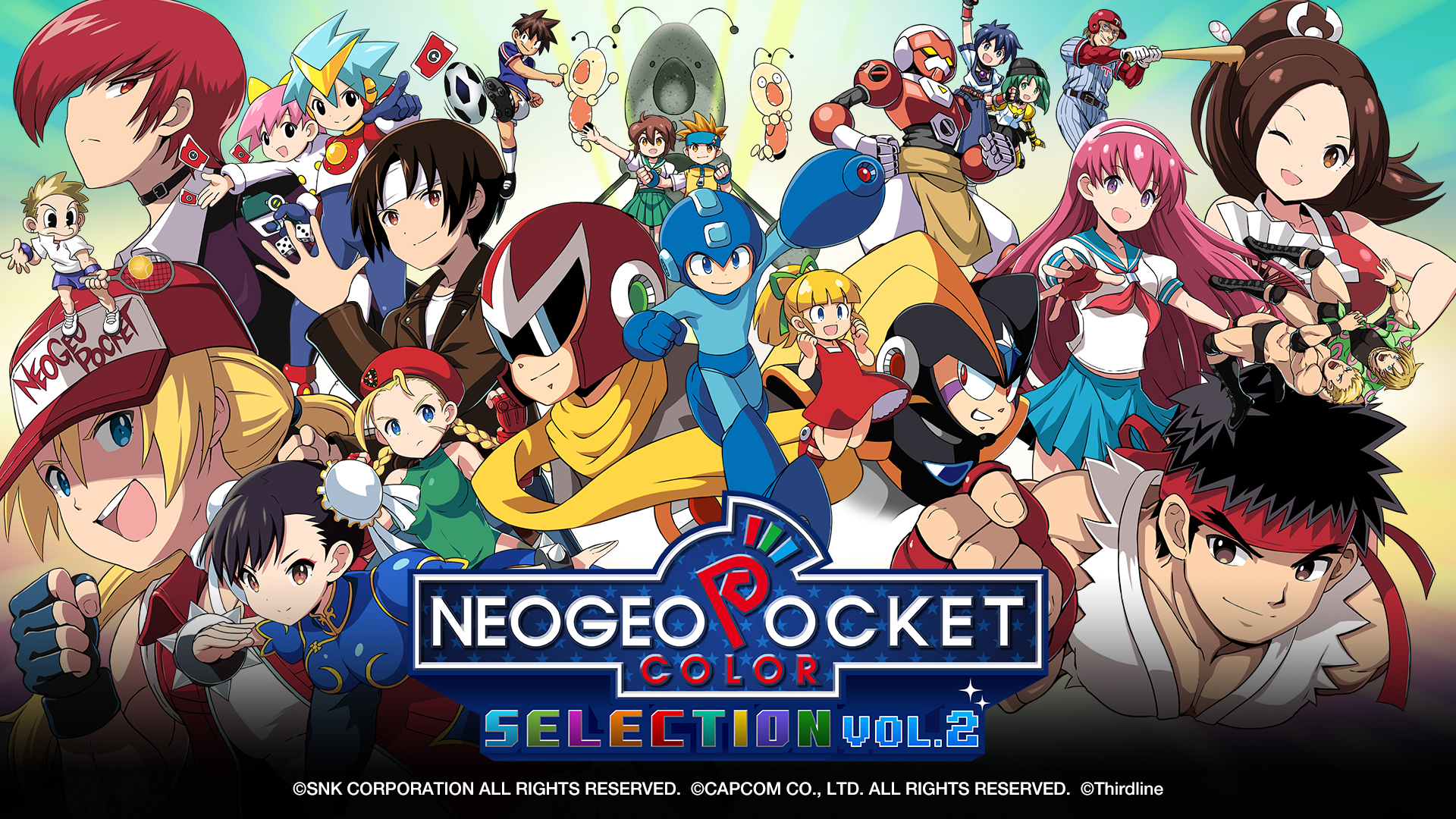 NEOGEO POCKET COLOR SELECTION Vol.2」ダウンロード版が本日発売