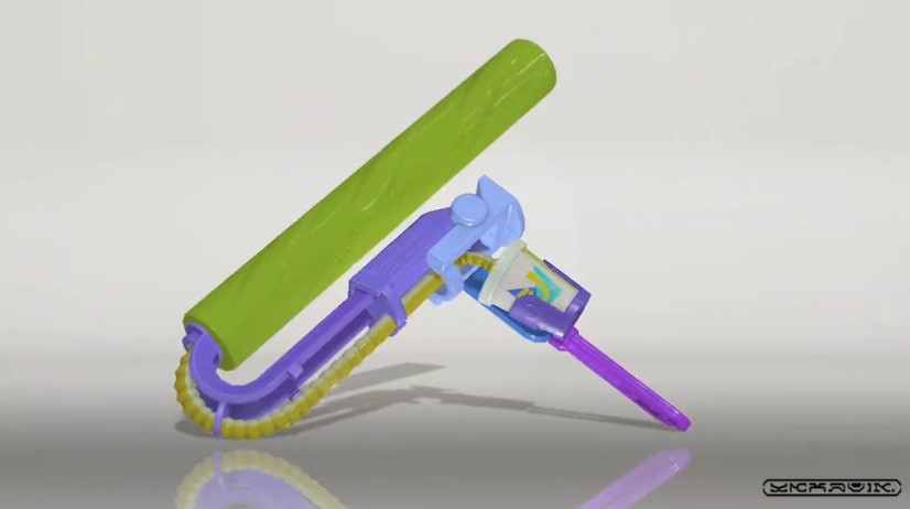 スプラ3 新ブキ ワイドローラー を公開 ヨコ振りや転がし時など 塗り性能を強化したローラー Game Watch