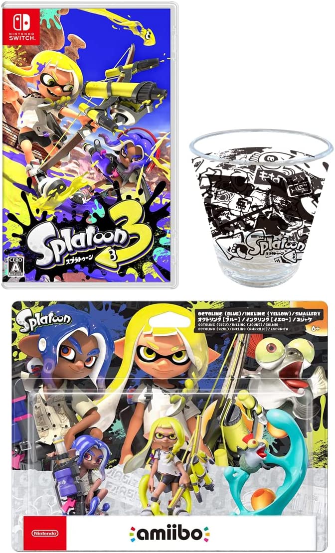 Splatoon3 (スプラトゥーン3)ソフト ＋ amiibo トリプルセット (インク