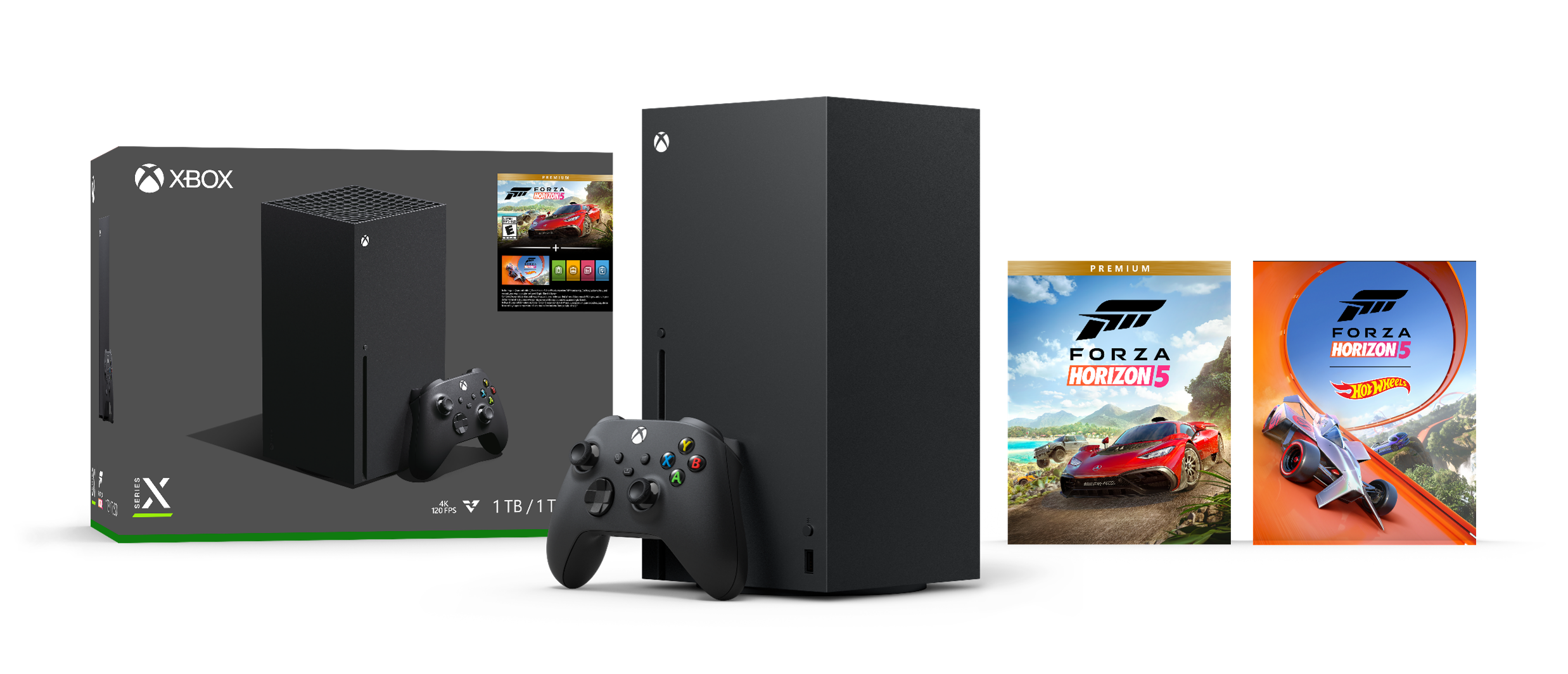 新品未開封品】Xbox Series X–Forza Horizon5 同梱版 - 家庭用ゲーム機本体